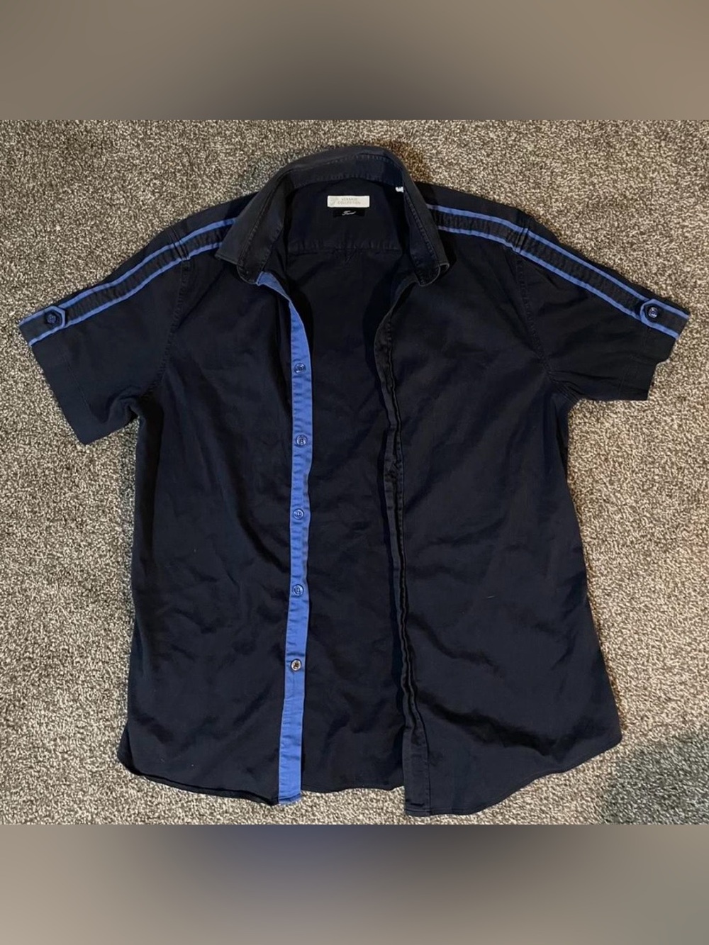 Versace Collection x Gianni Versace Short Sleeve Button Down Shirt